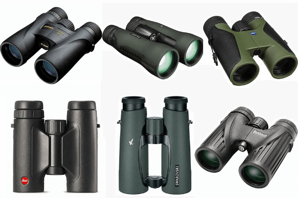 binoculars with glasses