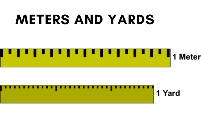 meters and yards
