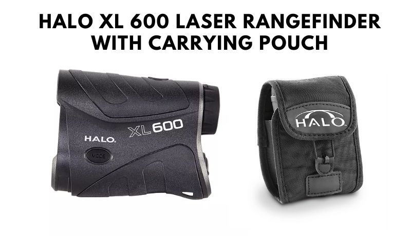 Halo XL 600 laser rangefinder With carrying pouch