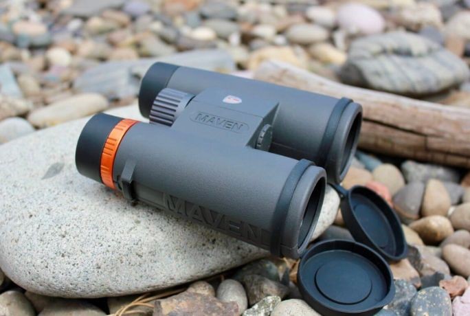 Maven C1 10X42 ED Binocular Gray/Orange