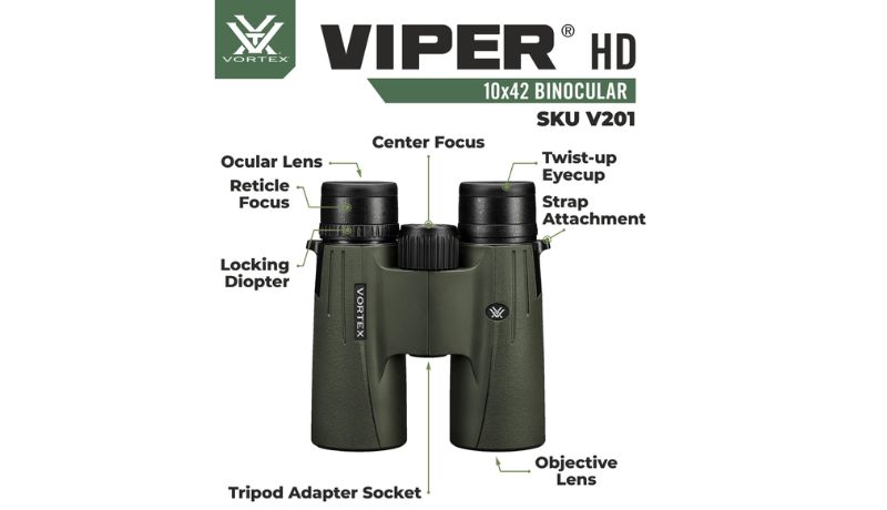 Vortex viper hd 10x42 Binoculars..