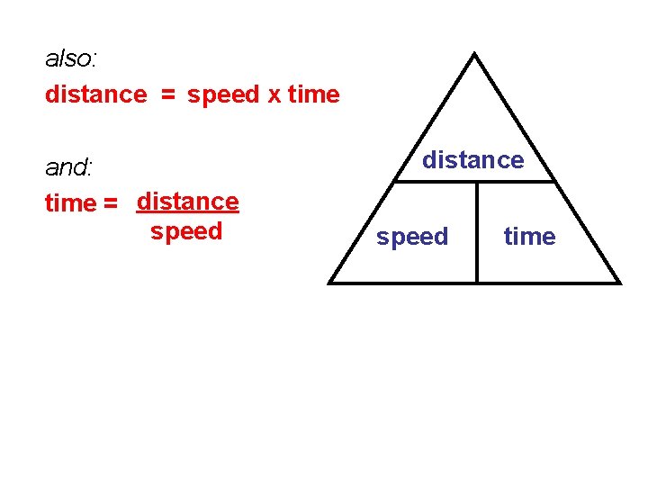 distance calculating formula